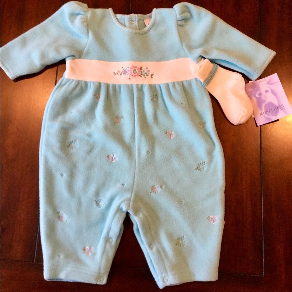 NWT - Baby Girl 6 months- Muffling by Little Me